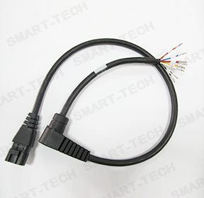 Car battery wiring harness