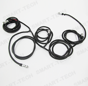 Automotive motor wiring harness