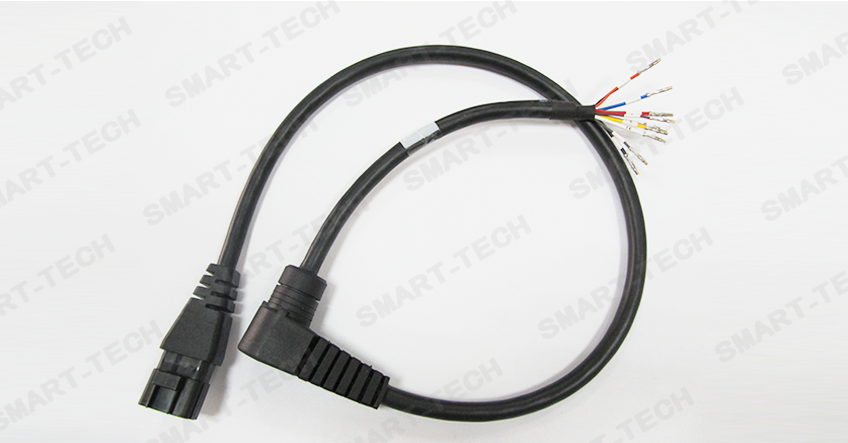 Car battery wiring harness